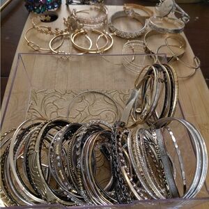 Chic Gold and Silver Bracelet Collection